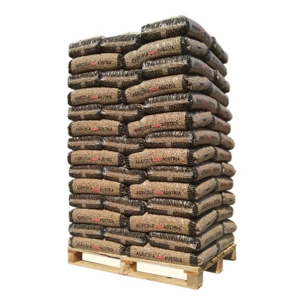 Granulés de bois – palette complète