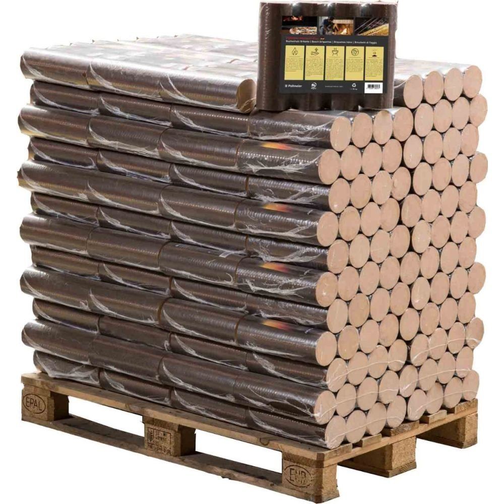 Briquettes, bûches compressées et bois densifié