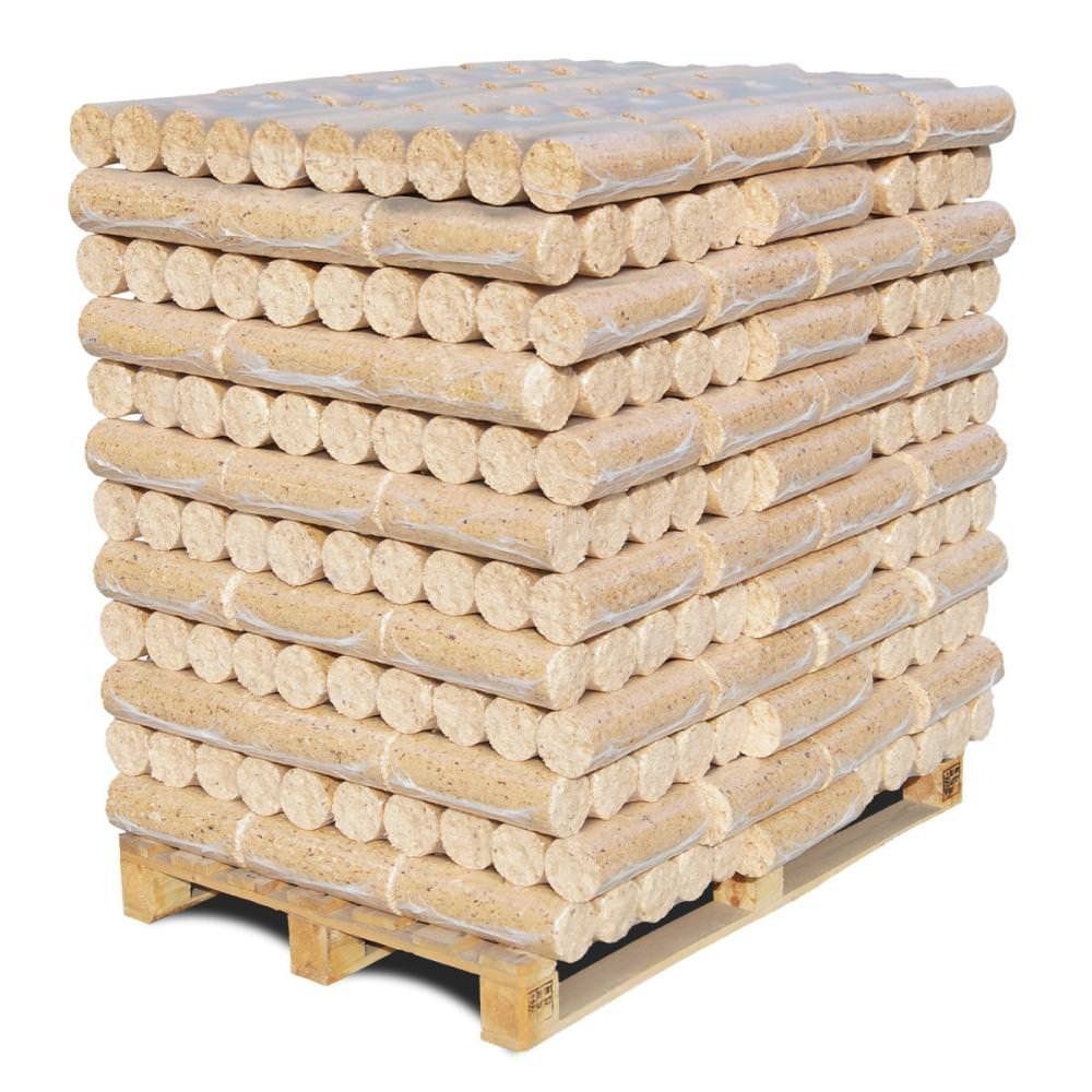 Briquettes, bûches compressées et bois densifié