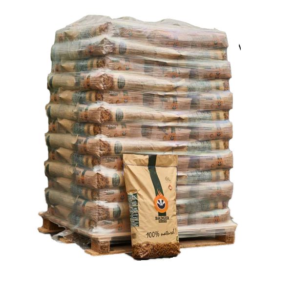 Granulés de bois – palette complète