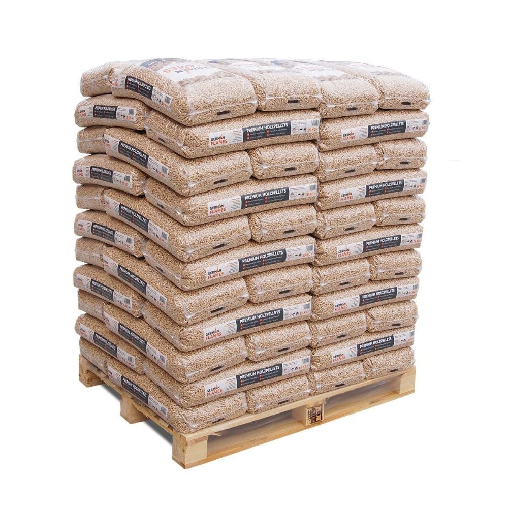 Granulés de bois – palette complète