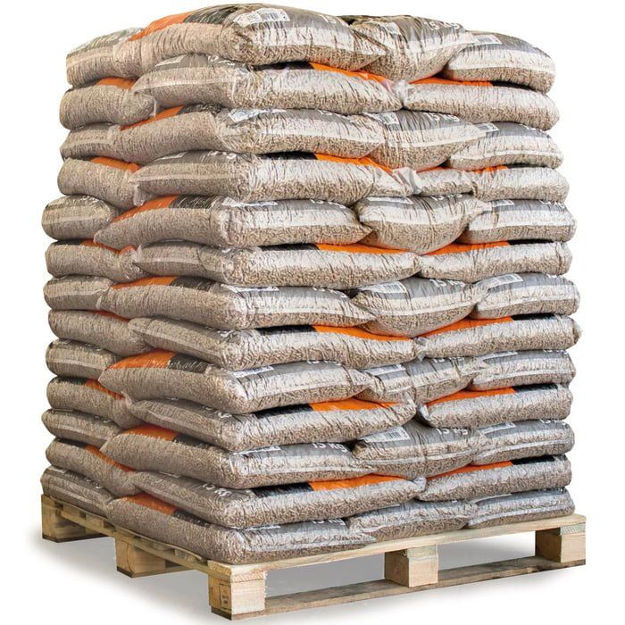 Granulés de bois – palette complète
