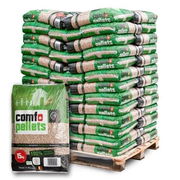 Granulés de bois – palette complète