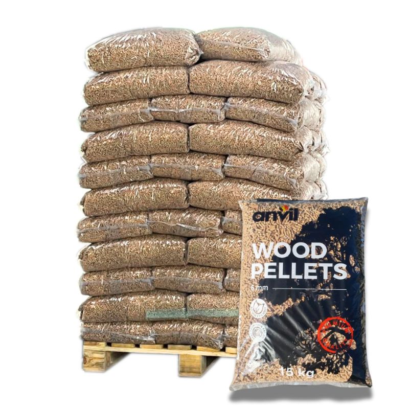 Granulés de bois – palette complète