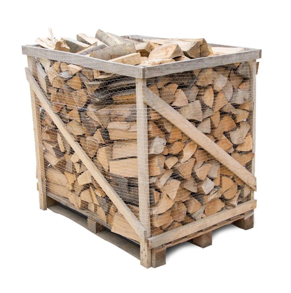 Bois de chauffage sur palette – essence, longueur et volume au choix