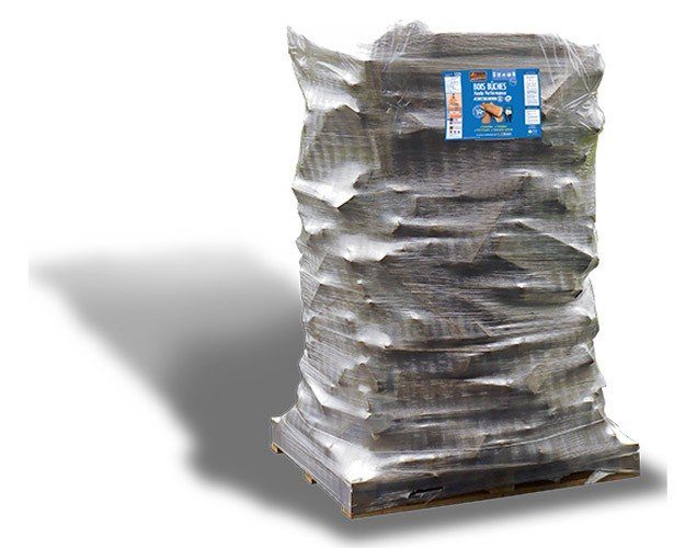 Bois de chauffage sur palette – essence, longueur et volume au choix