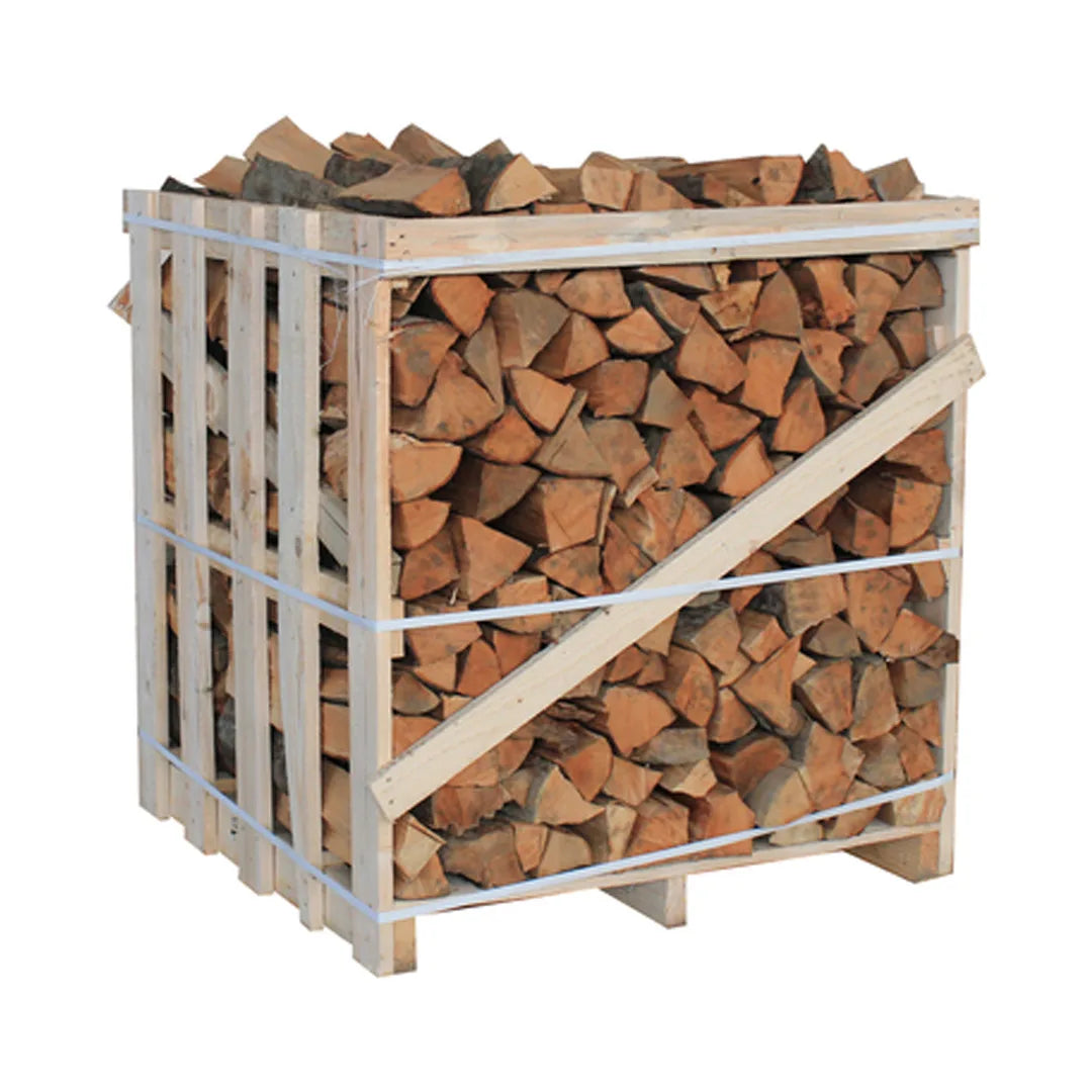 Bois de chauffage sur palette – essence, longueur et volume au choix