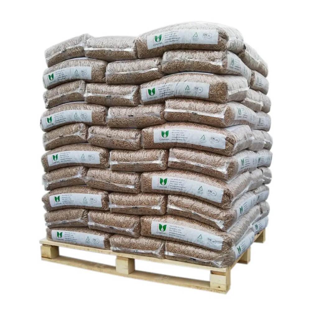 Granulés de bois – palette complète
