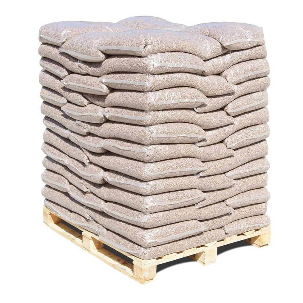 Granulés de bois – palette complète