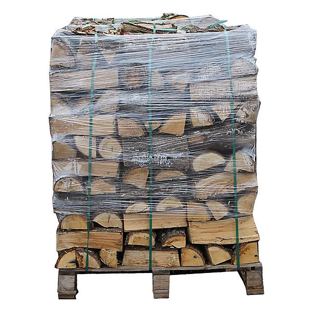 Bois de chauffage sur palette – essence, longueur et volume au choix