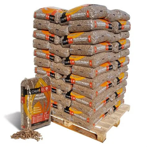 Granulés de bois – palette complète