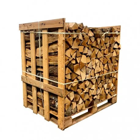 Bois de chauffage sur palette – essence, longueur et volume au choix
