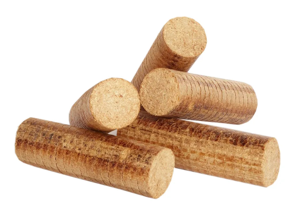 Briquettes, bûches compressées et bois densifié