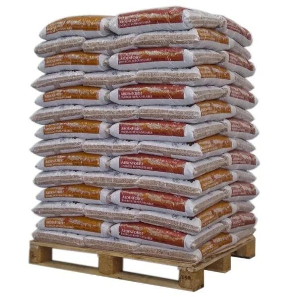 Granulés de bois – palette complète