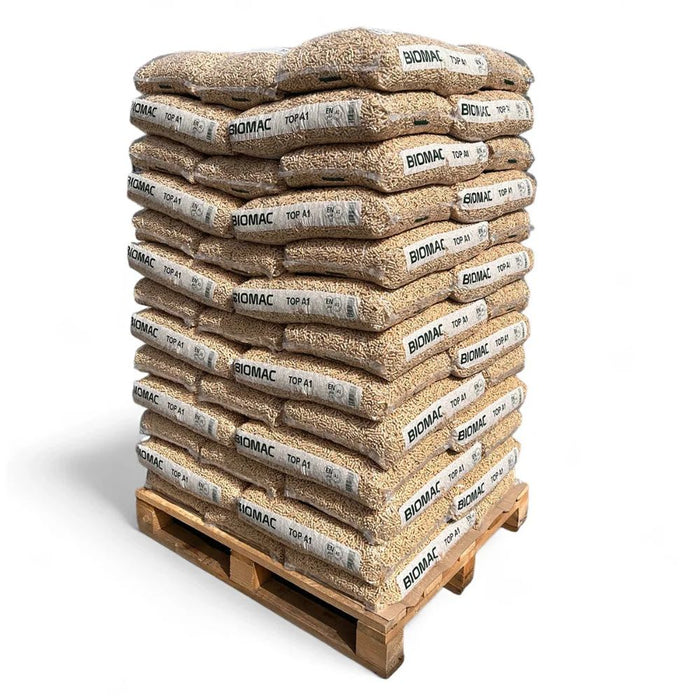 Granulés de bois – palette complète