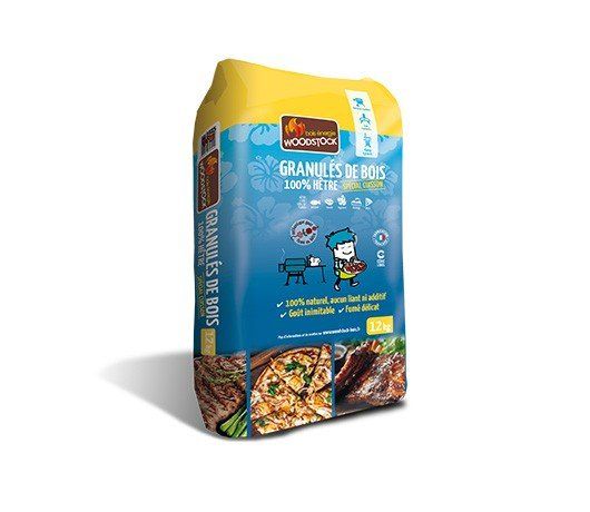 Bois pour grill, pizza et barbecue