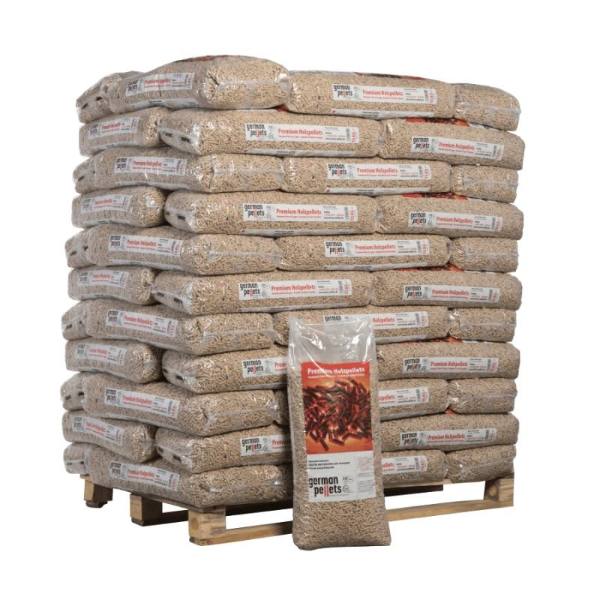 Granulés de bois – palette complète