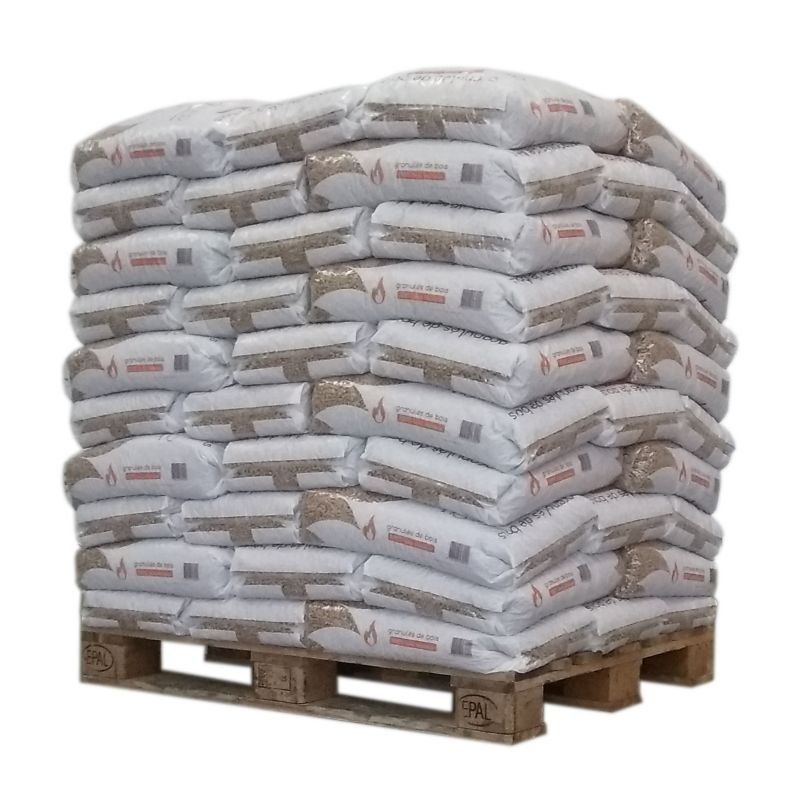 Granulés de bois – palette complète