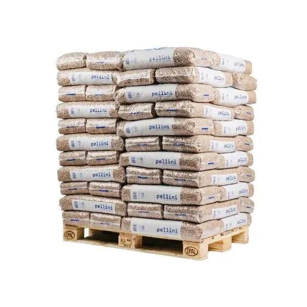 Granulés de bois – palette complète