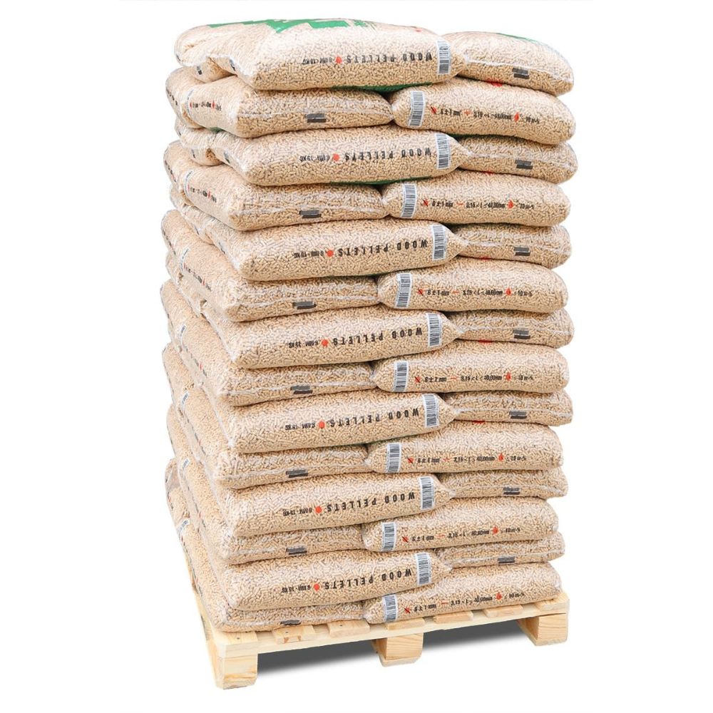 Granulés de bois – palette complète