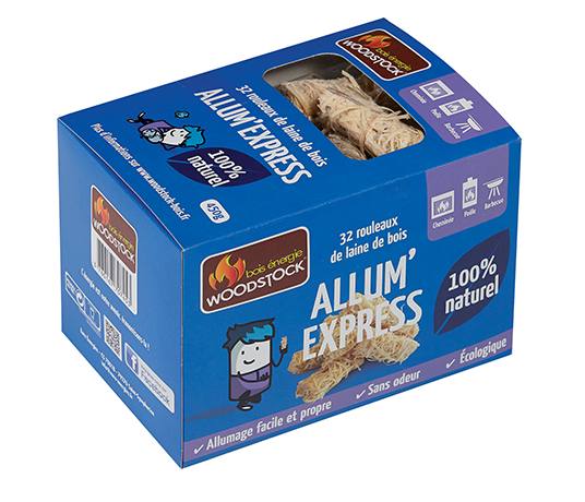 Allume-feux naturels – boîtes, sachets et paquets
