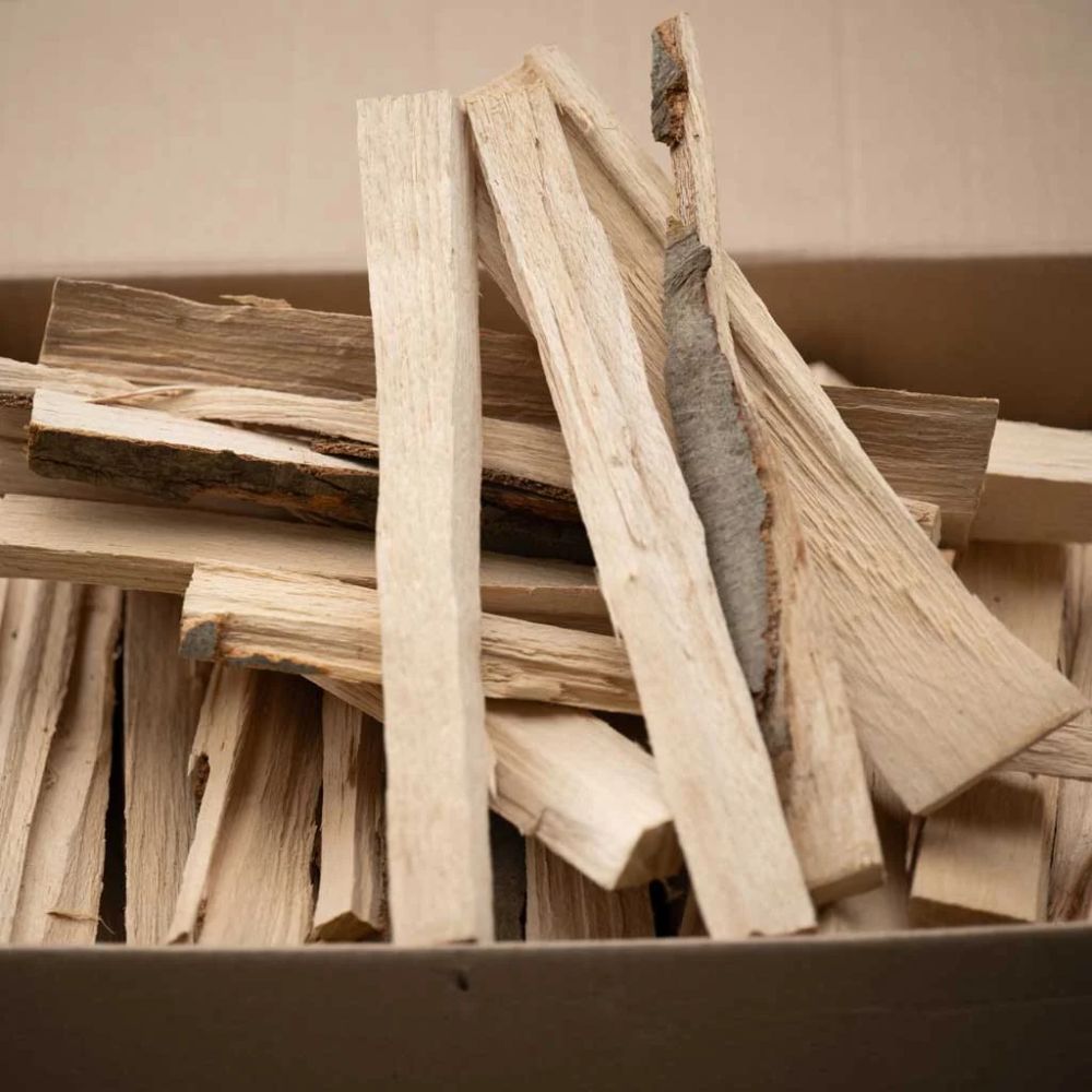 Bois d'allumage – filets, cartons et palettes