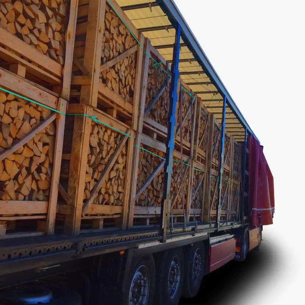 Camion complet – bois de chauffage, grume ou granulés