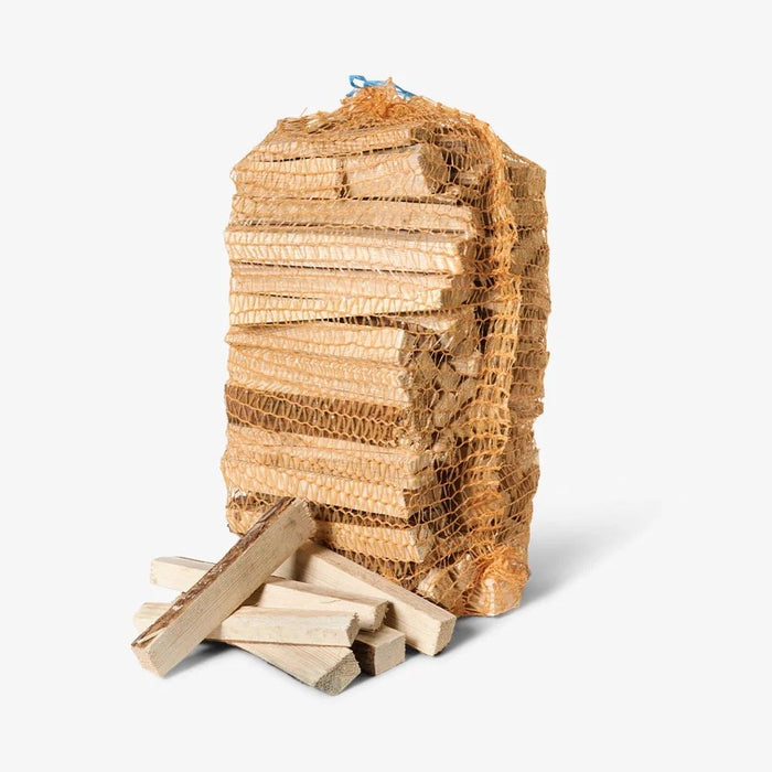 Bois d'allumage – filets, cartons et palettes
