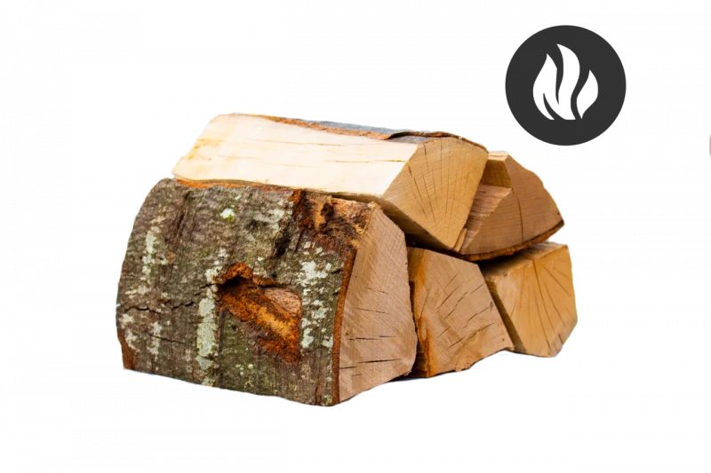 Bois de chauffage sur palette – essence, longueur et volume au choix