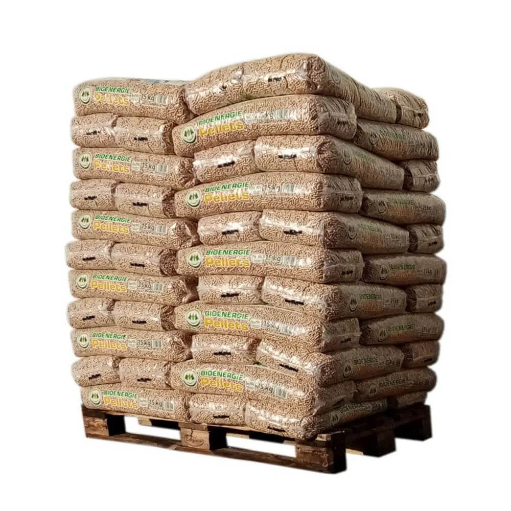 Granulés de bois – palette complète