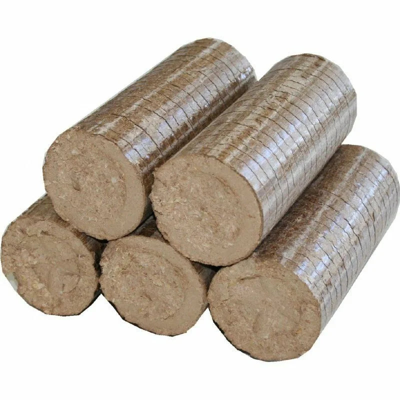 Briquettes, bûches compressées et bois densifié
