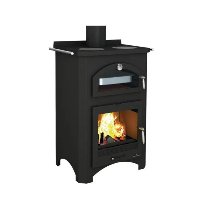 BRONPI Monza - 14 kW poêle à bois avec four