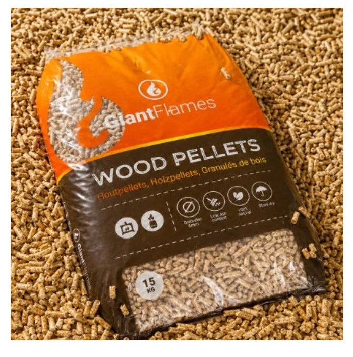 Sac de 15 kg de granulés de bois Giant Flames