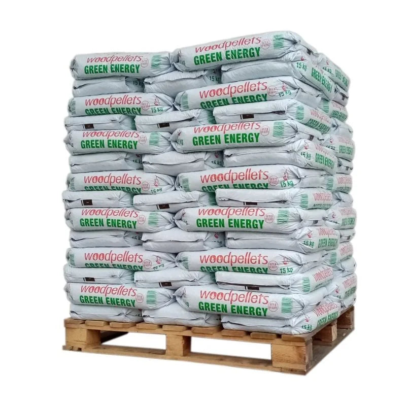 Granulés de bois – palette complète