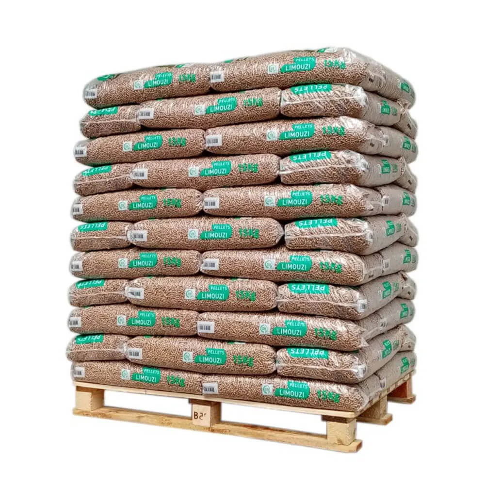 Granulés de bois – palette complète
