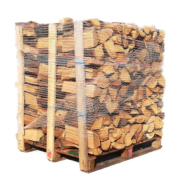 Bois de chauffage sur palette – essence, longueur et volume au choix