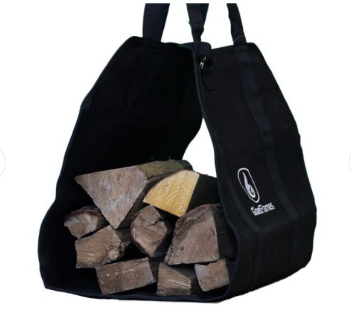 Sac de transport Giant Flames garni de bois d'allumage